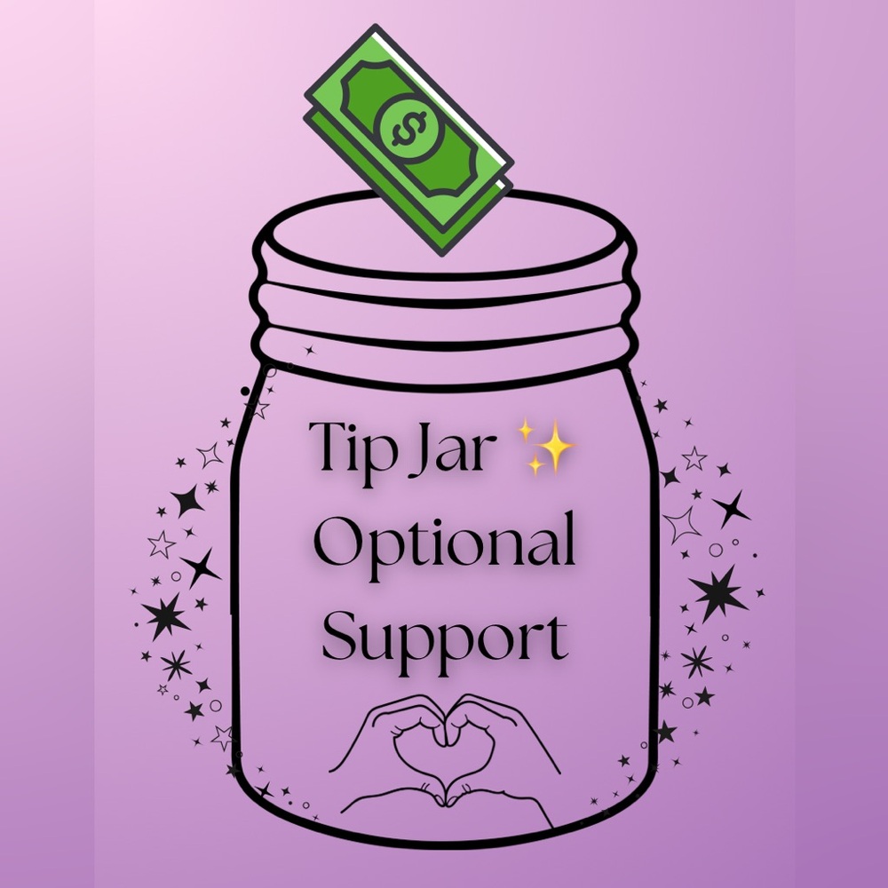 🌙 Make Your Own Tip Jar
